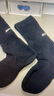 浪莎袜子男纯棉男袜抗菌全棉舒适黑色男士袜子中筒商务休闲棉袜6双装 实拍图