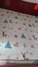 童葵（tongkui）隔尿垫婴儿童可水洗防水床单超大号透气宝宝姨妈垫蓝鹿1.8米x2米 实拍图