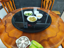 美的（Midea）小欢聚暖菜板 热菜板保温板饭菜加热板加热垫 家用多功能餐桌转盘旋转热菜神器MC-BW08Y01 实拍图