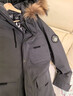 京东京造【进口极寒95鹅绒服】羽绒服男外套女冬季新款中长款 黑色 2XL 实拍图