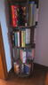 林之语实木旋转书架360度书柜置物架落地一体靠墙移动学生转角立式书架 【80%选择】六层44*197.8CM 实拍图