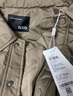 GXG男装宽松短款羽绒服衬衫外套冬季 卡其色 165/S 实拍图