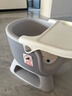 日康（rikang）宝宝餐椅 叫叫椅婴儿学坐椅多功能儿童吃饭餐桌 RK-X2009-5 灰色 实拍图