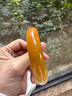 翡翠手镯黄翡翠手镯玉手镯冰种平安镯贵妃镯老坑翡翠鸡油黄送人礼 57号 实拍图