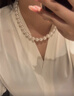 伊灿正圆施家仿珍珠项链女轻奢小众高级感锁骨链2025新款爆款气质颈链 正圆施家大珍珠项链10mm主图款 实拍图