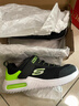 Skechers斯凯奇儿童运动鞋男童透气网鞋时尚魔术贴大童跑步鞋403748L 实拍图