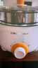 荣事达（Royalstar）电煮锅多功能蒸煮煎炒一体电热锅宿舍学生煮面锅家用电火锅一锅多用途电炒锅炒菜不粘锅插电小电锅 多功能电煮锅【带蒸笼】送8礼 特厚款24cm（适合2-3人） 实拍图