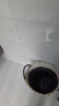 维简大容量可折叠仿藤脏衣篮 脏衣服收纳筐收纳篮 脏衣篮灰色加大号 实拍图