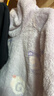 蕉内绒绒520H超级市场睡衣男女士珊瑚绒保暖家居服套装 【女士】云雾紫-蛋糕卷 S 实拍图
