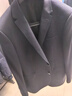 雅戈尔（YOUNGOR）西服男0100款单上衣西服套装男正装羊毛西服 藏青 L 175/100A 实拍图