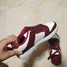 回力女鞋小白鞋女2025新款低帮鞋韩版白鞋休闲运动鞋春秋季百搭板鞋 酒红加绒 38 实拍图