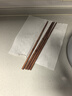 双枪进口福禄花梨木筷子 家用高档木筷 天然抗菌防霉套装 10双装 实拍图