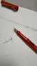 英雄（HERO）钢笔359 正姿 红色 EF尖薄厚片工艺学生练字钢笔 （附加6支墨囊颜色随机）铱金钢笔签字笔 实拍图