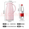 JEKO&JEKO保温壶家用热水瓶暖水壶宿舍大容量开水瓶玻璃内胆 1.6L浅粉色 实拍图