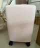 米家小米行李箱20英寸拉杆箱可登机箱万向轮旅行箱男女小型密码箱粉色 实拍图