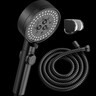 四季沐歌（MICOE）黑色增压淋浴花洒喷头套装 浴室淋浴头花洒手持花洒三件套HS125 实拍图