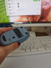 罗技（Logitech）M221无线鼠标 办公鼠标 静音鼠标 笔记本台式机家用带USB接收器 多色可选 M221-雾霭蓝＋【鼠标垫多选一】 实拍图