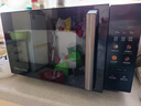 美的（Midea）微碳微波炉烤箱一体机900w微波1000w烧烤平板光波速热23L容量变频臻彩荧幕 （C32） 实拍图