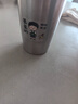 304食品级不锈钢漱口杯喝水杯儿童漱牙杯家用亲子漱口杯防霉抗菌 爸+妈+姐+弟【4支装可叠合】 实拍图