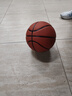 361°篮球中小学训练室内外耐磨5号橡胶儿童玩具篮球 棕色 实拍图