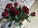 京东鲜花玫瑰花红色玫瑰10枝如意基地鲜切花水养插花生活花束送礼源头直发 实拍图