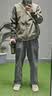 迪卡侬（DECATHLON）男士夹克软壳男士夹克男加绒软壳衣男抓绒保暖防风防泼水MT100 军绿色 L 实拍图