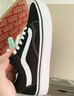 VANS万斯范斯官方 升级款ComfyCush Old Skool舒服运动鞋低帮 黑色  40 实拍图