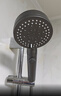 Rosecret【德国】增压淋浴花洒喷头全套强劲家用多功能洗澡手持莲蓬喷头 【枪灰色】单喷头+1.5米防爆软管丨浴室浴霸带软管 硅胶出水孔密集大出水量畅享淋浴 实拍图