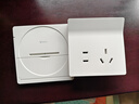 公牛（BULL）开关插座 五孔插座 摄像头路由器支架收纳置物架插座 GTA03暮雪白 实拍图