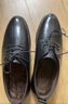 意尔康男鞋 皮鞋男真皮系带软皮英伦商务正装鞋男皮鞋婚庆办公鞋德比鞋 黑色（四季款） 42 实拍图