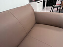 和谐都匠沙发客厅头层牛皮艺意式复古简约中古风现代直排广东佛山2025新款 2.4米三人位 生态真皮 实拍图