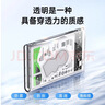 奥睿科（ORICO）Type-C移动硬盘盒2.5英寸USB3.1Gen2/10Gbps笔记本台式固态机械SSD外置盒 全透明2139C3-G2 实拍图