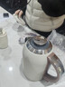 膳魔师烧水壶1.7L大容量 伦敦早餐复古系列 电热水壶家用 304不锈钢 底座加热 自动断电 馥芮白  实拍图