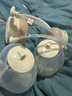 小白熊SnowBear电动吸奶器 免手扶双边全自动便携挂脖式 双边挤奶器3058II 实拍图