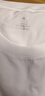 京东京造 抗菌t恤 白色L 打底衫男装短袖白小T男士冬季衣服 实拍图