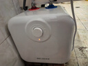 美菱（MeiLing）小厨宝储水式厨宝台下电热水器家用小型热水器洗碗洗菜安全迷你厨房洗手间热水宝 6.6L 2100W 免换镁棒（一级能效+指导安装） 实拍图