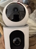 华为智选鸿蒙智选500万+500万双摄监控摄像头家用器360度无死角带夜视海雀室内安防看护双雀Max白重磅新品 实拍图