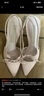 CHARLES&KEITH缎面蝴蝶结尖头高跟凉鞋女生日礼物圣诞礼物送女友CK1-60361556 Light Grey浅灰色 37 实拍图
