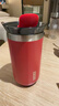 WACACO Octaroma随行便携式咖啡保温杯304不锈钢车载隔热户外手持咖啡杯 赤红+M码 300ml 实拍图