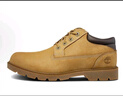 添柏岚（Timberland）男鞋马丁靴户外徒步登山防泼水皮革低帮大黄靴耐磨美式工装靴 建议拍小半码/231小麦色 40 实拍图