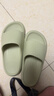 朴西香蕉船情侣凉拖鞋女浴室不易滑室内居家四季拖鞋男 绿色 39-40 实拍图