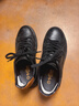 金利来（Goldlion）男鞋时尚个性耐磨板鞋舒适系带休闲鞋55323073901A黑-38码 实拍图