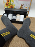 梦特娇100%纯棉男士袜子男冬季抗菌防臭厚款休闲运动耐磨全棉商务中筒袜 实拍图