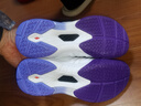川崎（KAWASAKI）羽毛球鞋耐磨减震透气男女运动跑步鞋k-073D Plus 白紫色 38 实拍图