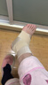 Jherz日本进口护脚踝绷带护具轻薄防崴脚扭伤套男女韧带脚腕伤后固定套 肤色【轻薄升级款】 M（一只） 实拍图