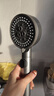 四季沐歌（MICOE）增压淋浴花洒喷头 加压卫浴淋浴喷头枪灰花洒头莲蓬单头手持花洒 实拍图