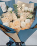 艾斯维娜鲜花速递向日葵混搭花束生日礼物全国同城配送 向日葵蓝绣球混搭花束 实拍图