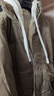 马克华菲外套男冬季加厚棉衣复古假两件袄子男士面包服羽绒棉服 咖啡 XL 实拍图