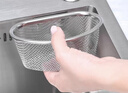 尚美德水槽过滤网不锈钢厨房用具洗菜池洗碗池剩菜茶渣漏过滤架挂篮 实拍图