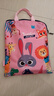 第九城堡小学生补习袋男孩轻薄手提袋书包儿童美术袋女生补课 粉色兔子 实拍图